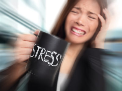 The Emotional Distress Torts - Stress - business person stressed at office